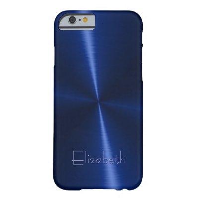 Cool Shiny Radial Steel Metal Barely There iPhone 6 Case