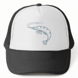 Cool Shrimp Icon Logo Shirt Prawn Trucker Hat
