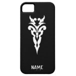 Cool Simple Elegant Classic Black White Tribal iPhone 5 Covers