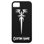 Cool Simple Elegant Classic Black White Tribal iPhone 5 Covers