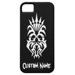 Cool Simple Elegant Classic Black White Tribal iPhone 5 Case