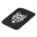 Cool Simple Elegant Classic Black White Tribal Sleeve For iPads