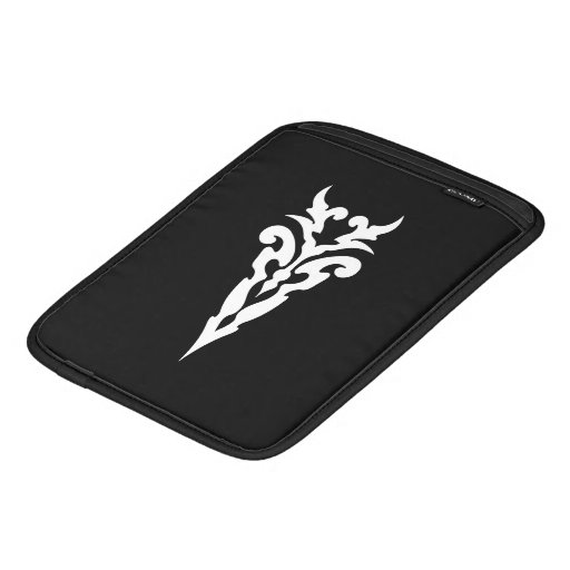 Cool Simple Elegant Classic Black White Tribal Sleeves For iPads