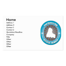 Cool Skaters Club Business Cards
