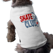 COOL SKATING DOGGIE SHIRT pet clothing by Baysideimages COOL SKATING DOGGIE SHIRT pet clothing