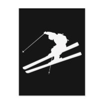 Cool skiing postcards by sportsboutique Cool skiing postcards