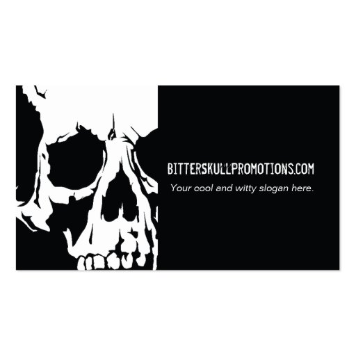 Cool Skull Business Cards