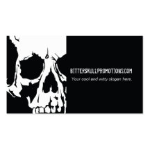 Cool Skull Business Cards