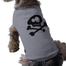 Cool Skull Shirt for Dogs! pet clothing by DoggieAvenue Cool Skull Shirt for Dogs! pet clothing