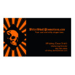 Cool SkullBurst Business Cards