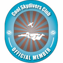 Cool Skydivers Club photo sculptures by busybees Cool Skydivers Club photo sculptures