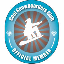 Cool Snowboarders Club photo sculptures