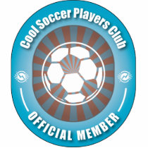 Cool Soccer Players Club photo sculptures by busybees Cool Soccer Players Club photo sculptures