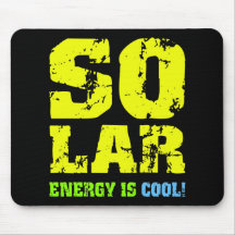 Cool solar energy mousepads