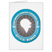 Cool Speech-Language Pathologists Club cards
