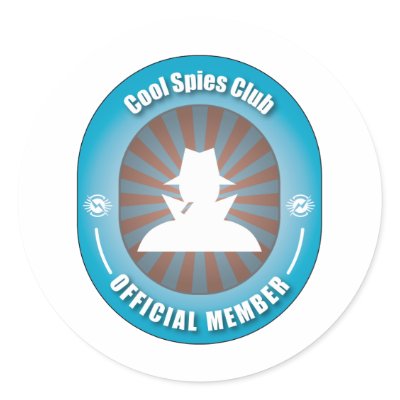 Cool Spies Club sticker