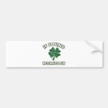 Cool St' Patrick's day designs Bumper Sticker