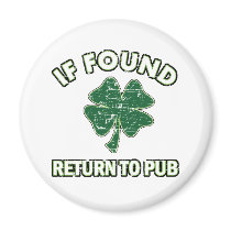 Cool St' Patrick's day designs Refrigerator Magnet