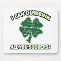 Cool St' Patrick's day designs Mouse Pads