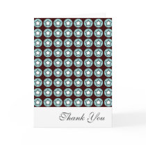 Cool Star and Circles Thank You cards by happytwitt Cool Star and Circles Thank You cards