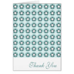 Cool Star and Circles Thank You Cards