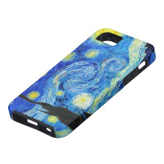 Cool Starry Night Vincent Van Gogh painting iPhone 5 Covers