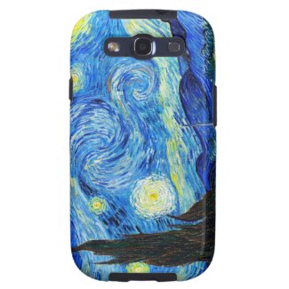 Cool Starry Night Vincent Van Gogh painting Samsung Galaxy SIII Covers