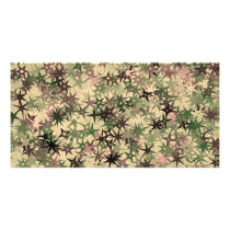 Cool "Stars!" Pattern Photo Card