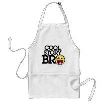 Cool story bro apron