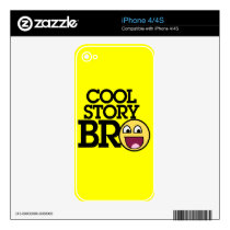 Cool Story Bro Funny Skins For The Iphone 4s