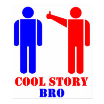 Cool Story Bro Ism posters