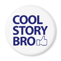 Cool Story Bro Fridge Magnets