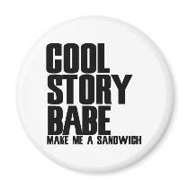 Cool Story Bro Parody Fridge Magnets