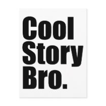 Cool Story Bro. Postcard