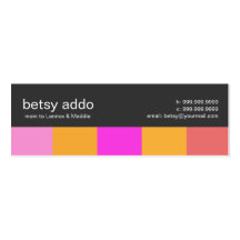 Cool Stripes Mommy Calling Cards Business Card Templates