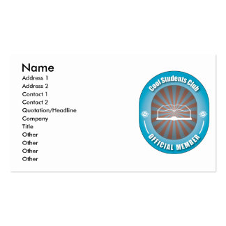 42+ Undergraduate Business Cards and Undergraduate Business Card ...