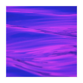 Cool Summer Purple Pink Water Ripples Canvas Print