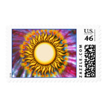 Cool Sun Postage Stamps