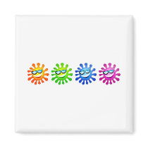 Cool Suns magnets by prawny Cool Suns magnets
