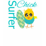 Cool Surfer Chick Tshirt