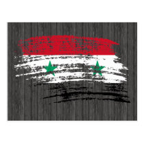 Cool Syrian flag design Postcards