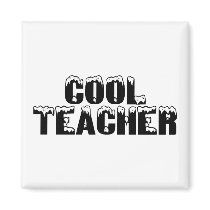 Cool Teacher Fridge Magnet