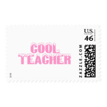 Cool Teacher (Pink) Stamp