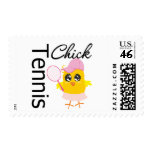 Cool Tennis Chick stamps