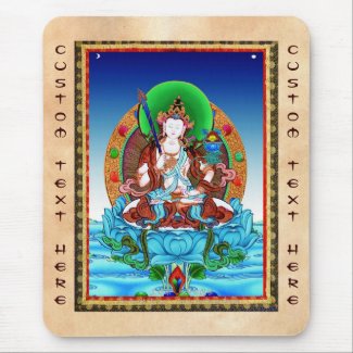 Cool thangka Akasagarbha Bodhisattva Mahasattva Mouse Pad