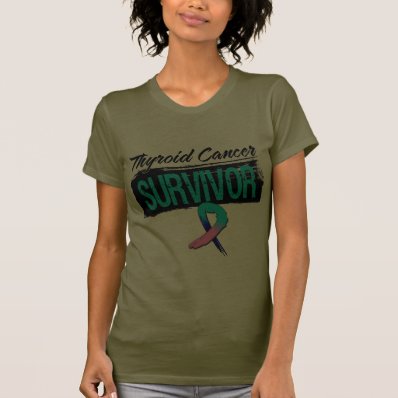 Cool Thyroid Cancer Survivor Tee Shirt