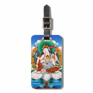 Cool tibetan thangka Cintamanicakra Avalokitesvara Tags For Bags