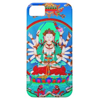 Cool tibetan thangka tattoo Cundhi Bodhisattva iPhone 5 Cases