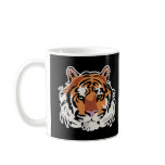 cool tiger face design coffee mugs
