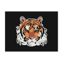 cool tiger face design postcards by doonidesignsanimals cool tiger face design postcards